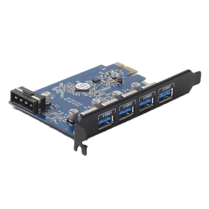 Tarjeta PCI Express ORICO PVU3-4P de 4 puertos USB 3.0 para escritorio, 4 puertos USB 3.0