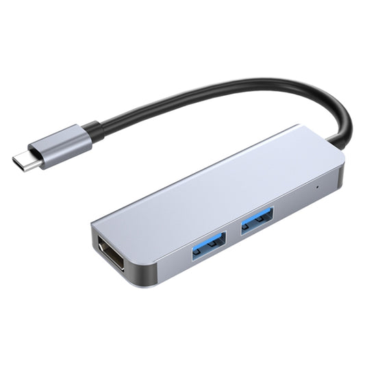 2011N 3 In 1 USB 3.0 x2 + HDMI Multi-function Type-C / USB-C HUB Docking Station, 2011N USB 3.0 x2 + HDMI