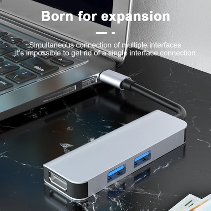 2011N 3 In 1 USB 3.0 x2 + HDMI Multi-function Type-C / USB-C HUB Docking Station, 2011N USB 3.0 x2 + HDMI