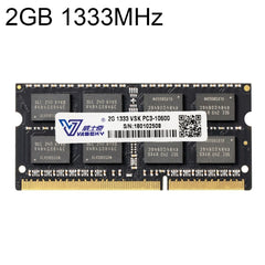 Vaseky 2GB 1333MHz PC3-10600 DDR3 PC Memory RAM Module for Laptop, 2GB 1333MHz