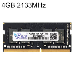 Vaseky 4GB 2133MHz PC4-17000 DDR4 PC Memory RAM Module for Laptop, 4GB 2133MHz