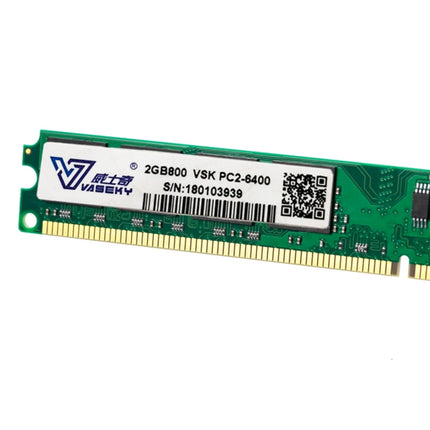 Vaseky 2GB 800MHz PC2-6400 DDR3 PC Memory RAM Module for Desktop, 2GB