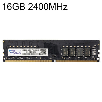Vaseky 16GB 2400MHz PC4-19200 DDR4 PC Memory RAM Module for Desktop, 16GB 2400MHz