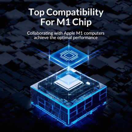 Concentrador USB 3.2 Gen2 de 7 puertos y 10 Gbps de aleación de aluminio ORICO M3U7-G2 con cable de 1 m, M3U7-G2 de 1 m