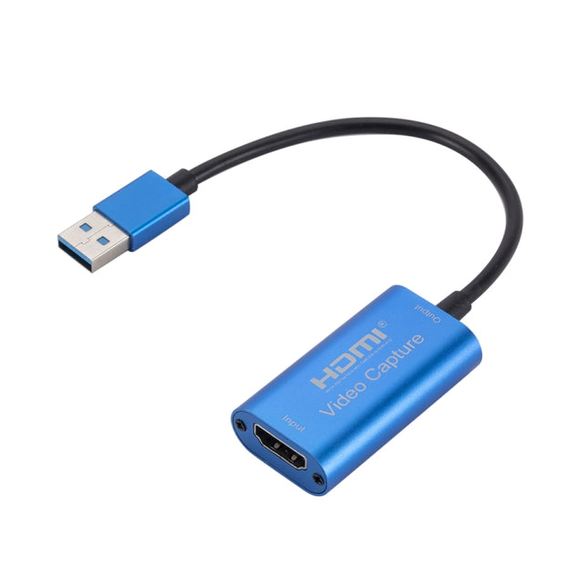 CJK0266 USB3.0 Male to HDMI Female Audio Video Capture Card, USB3.0 to HDMI