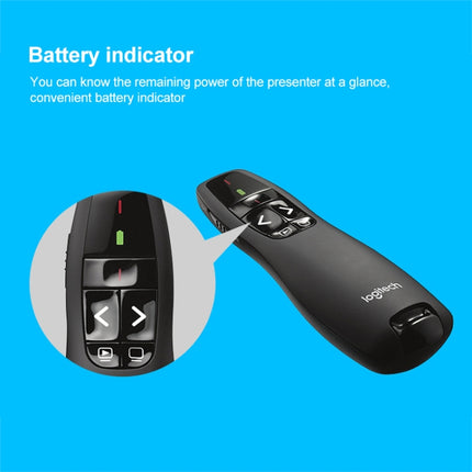 Logitech R400 2.4Ghz Wireless Presenter PPT Remote Control Pen, R400