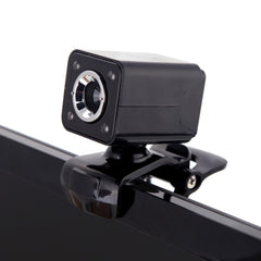 A862 360 Degree Rotatable 480P WebCam USB Wire Camera with Microphone & 4 LED lights for Desktop Skype Computer PC Laptop, Cable Length: 1.4m, PC3455B, PC3455BR, PC3455R