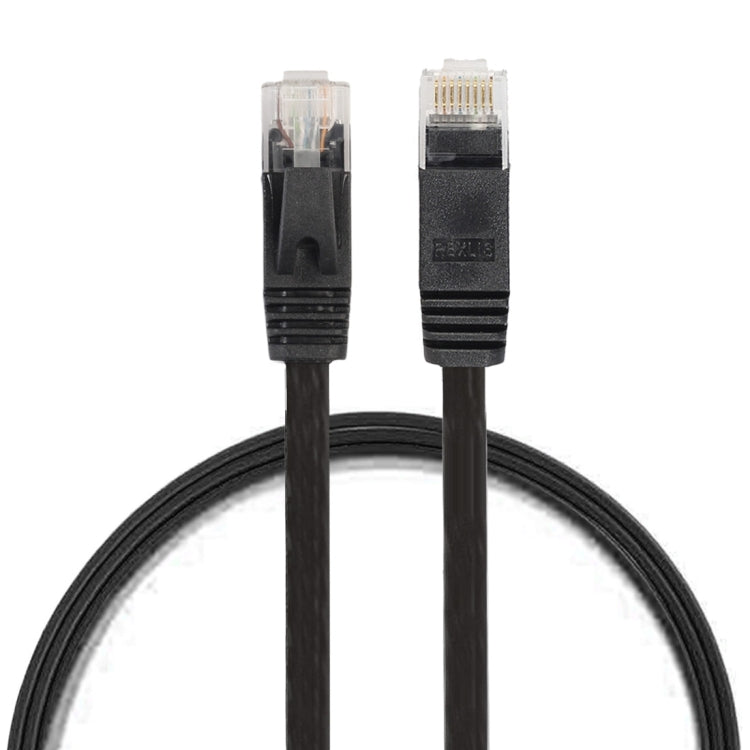 0.5m CAT6 Ultra-thin Flat Ethernet Network LAN Cable, Patch Lead RJ45, Length: 0.5m