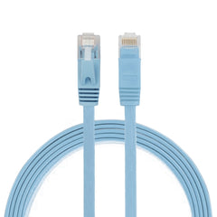 1m CAT6 Ultra-thin Flat Ethernet Network LAN Cable, Patch Lead RJ45, Length: 1m