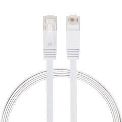 1m CAT6 Ultra-thin Flat Ethernet Network LAN Cable, Patch Lead RJ45, Length: 1m