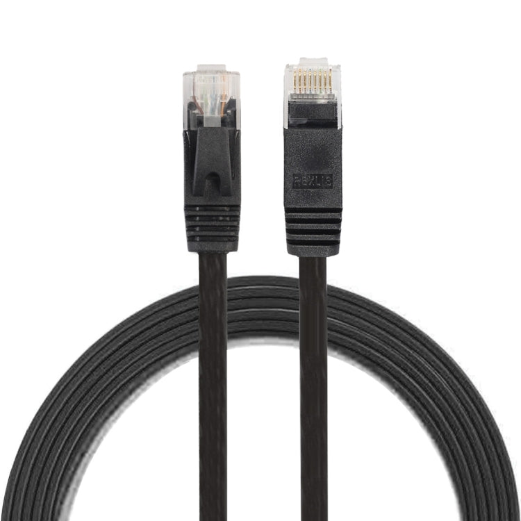 1.8m CAT6 Ultra-thin Flat Ethernet Network LAN Cable, Patch Lead RJ45, Length: 1.8m