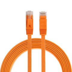 2m CAT6 Ultra-thin Flat Ethernet Network LAN Cable, Patch Lead RJ45, Length: 2m