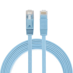 2m CAT6 Ultra-thin Flat Ethernet Network LAN Cable, Patch Lead RJ45, Length: 2m