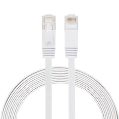 3m CAT6 Ultra-thin Flat Ethernet Network LAN Cable, Patch Lead RJ45, Length: 3m