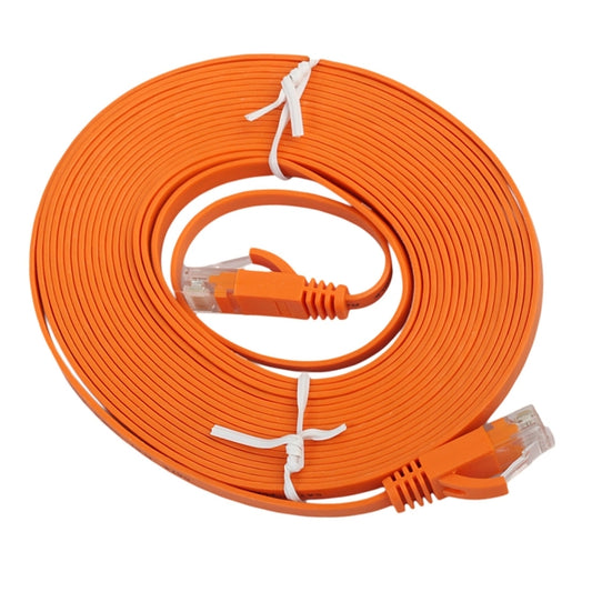 5m CAT6 Ultra-thin Flat Ethernet Network LAN Cable, Patch Lead RJ45, Length: 5m