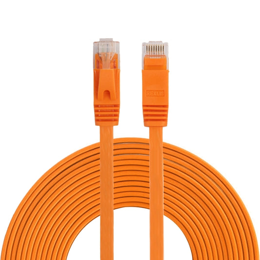 5 m CAT6 ultradünnes flaches Ethernet-Netzwerk-LAN-Kabel, Patchkabel RJ45, Länge: 5 m