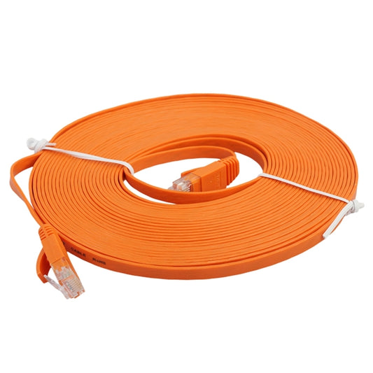 8m CAT6 Ultra-thin Flat Ethernet Network LAN Cable, Patch Lead RJ45, Length: 8m