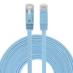 8m CAT6 Ultra-thin Flat Ethernet Network LAN Cable, Patch Lead RJ45, Length: 8m