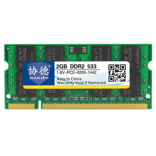 XIEDE X029 DDR2 533MHz 2GB General Full Compatibility Memory RAM Module for Laptop, 533MHz 2GB