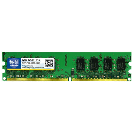 XIEDE X015 DDR2 533MHz 2GB General Full Compatibility Memory RAM Module for Desktop PC, 533MHz 2GB Full Compatibility