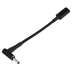 PD 100W 18.5-20V 3.0 x 1.0mm Elbow to USB-C / Type-C Adapter Nylon Braid Cable, 3.0 x 1.0mm