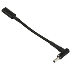 PD 100W 18.5-20V 4.0 x 1.35mm Elbow to USB-C / Type-C Adapter Nylon Braid Cable, 4.0 x 1.35mm