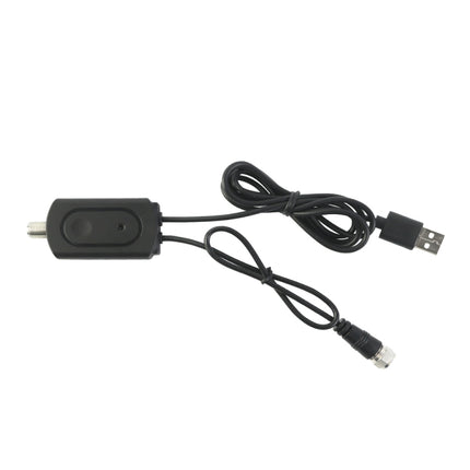 Antena de televisión de alta definición para interiores AN-1003 de 5 dBi/25 dBi, VHF 170-230/UHF 470-862 MHz, AN-1003