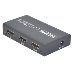 AYS-12V20 HDMI 2.0 1x2 4K Ultra HD Switch Splitter, 1x2 4K