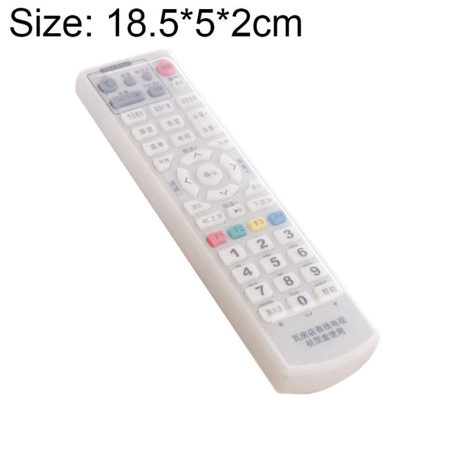 5 PCS Remote Control Silicone Protective Cover, Size: 18.5*5*2cm, 18.5*5*2cm