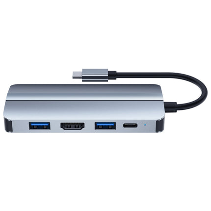 BYL-2109 5 in 1 USB-C / Type-C to USB Multifunctional Docking Station HUB Adapter, BYL-2109