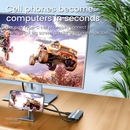 BYL-2206 9 in 1 USB-C / Type-C to USB Multifunctional Docking Station HUB Adapter, BYL-2206