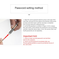 Universal USB Interface Laptop Security Lock, USB Interface