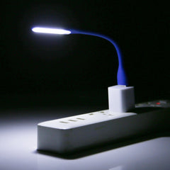 6LEDs USB Interface Flexible Reading Light with US Power Adapter