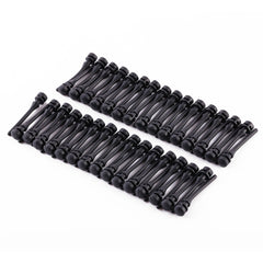 60 PCS 40mm Anti Vibration Soft Damping Nail Rubber Silicone Computer Fan Screw, 60 PCS 40mm, 60 PCS 40mm (Blue)