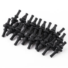 20 PCS 29.9mm Anti Vibration Soft Damping Nail Rubber Silicone Computer Fan Screw, 20 PCS 29.9mm