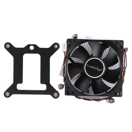 4Pin CPU Cooler Mute Silent Fan Heat Sink for Intel 1155 / 1151 / i3 / i5, Intel 1155 / 1151 / i3 / i5