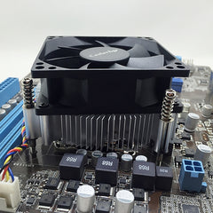 4Pin CPU Cooler Mute Silent Fan Thickened Aluminum Heat Sink for Intel 1155 / 1150 / 1151, Intel 1155 / 1150 / 1151