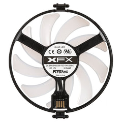 GPU Cooler Graphics Card Fan VGA Cards blower Cooler for XFX RX470 RX480, with Red Light, Red Light