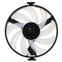 GPU Cooler Graphics Card Fan VGA Cards blower Cooler for XFX RX470 RX480, with Red Light, Red Light