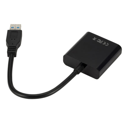 External Graphics Card Converter Cable USB3.0 to VGA, Resolution: 1080P, 1080P (Black), 1080P (Blue), 1080P