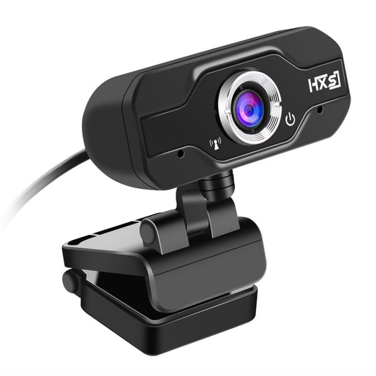 HXSJ S50 30fps 100 Megapixel 720P HD Webcam for Desktop / Laptop / Smart TV, with 10m Sound Absorbing Microphone, Cable Length: 1.4m, S50