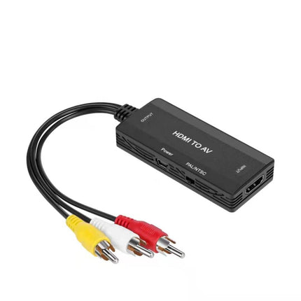 HDMI to AV Converter, Support PAL NTSC, HDMI to AV