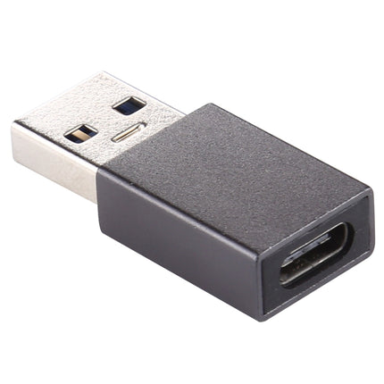 USB 3.0 Male to Type-C / USB-C Female Aluminium Alloy Adapter