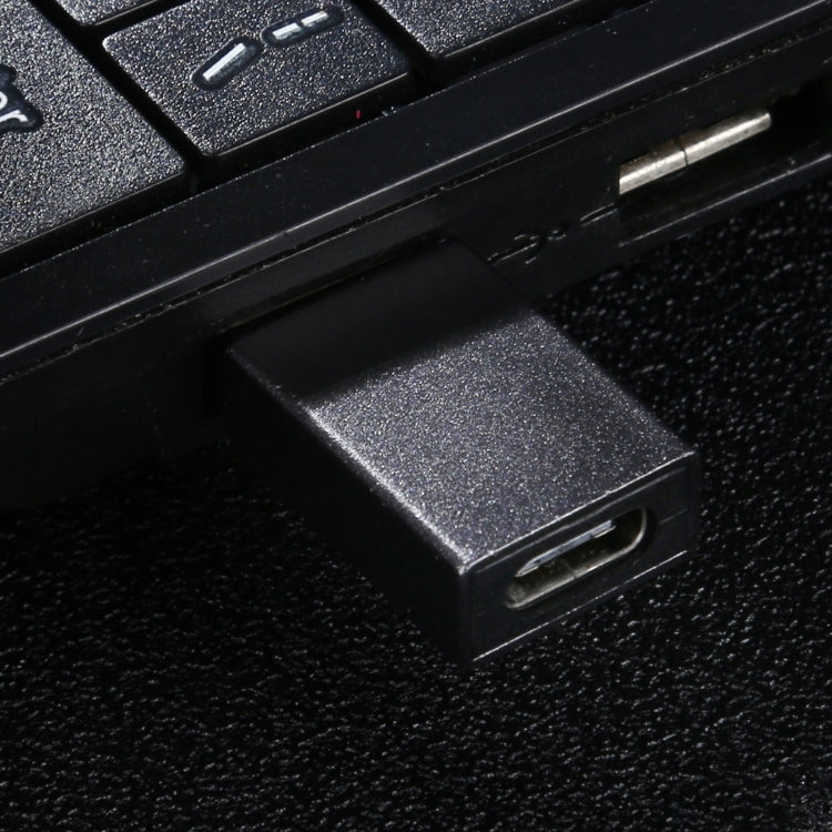 USB 3.0 Male to Type-C / USB-C Female Aluminium Alloy Adapter
