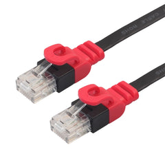 REXLIS CAT6-3 CAT6 Flat Ethernet Unshielded Gigabit RJ45 Network LAN Cable, Length: 0.5m, Length: 0.5m