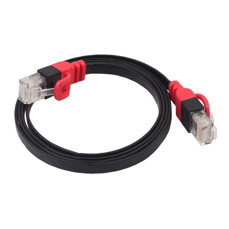 REXLIS CAT6-3 CAT6 Flat Ethernet Unshielded Gigabit RJ45 Network LAN Cable, Length: 0.5m, Length: 0.5m