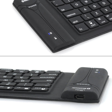 JA-11 108-keys Foldable Silicone Bluetooth Keyboard