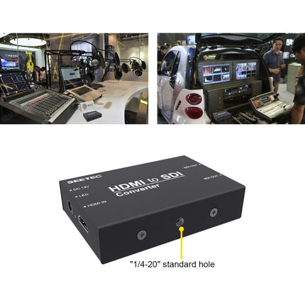 SEETEC 1 x HDMI Input to 2 x SDI Output Converter, 1 x HDMI to 2 x SDI