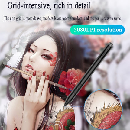 VEIKK A50 10x6 inch 5080 LPI Smart Touch Electronic Graphic Tablet, with Type-c Interface, A50