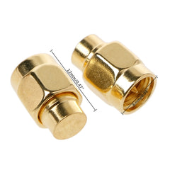 2 PCS 50 Ohm SMA Male Termination Load RF Coaxial Connector, SMA Male Load